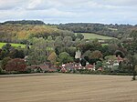 Little Missenden from the path up Toby’s Lane-geograph-4267230-by-Peter-